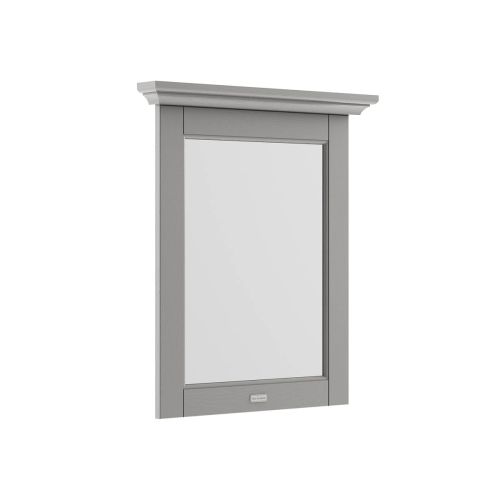 Hudson Reed Traditional Old London Storm Grey 600mm Flat Mirror