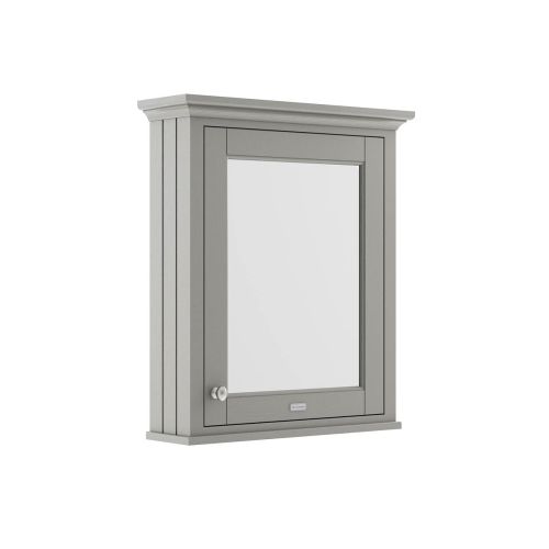 Hudson Reed Traditional Old London Storm Grey 600mm Mirror Cabinet