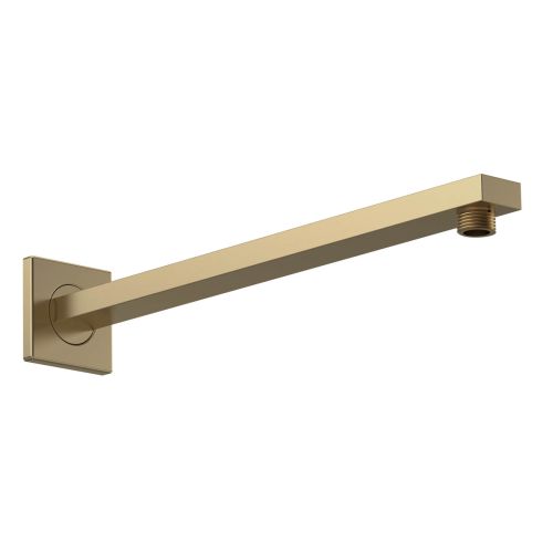 Hudson Reed Fixed Shower Heads Wall-Mounted Arm - Brushed Brass (18665)