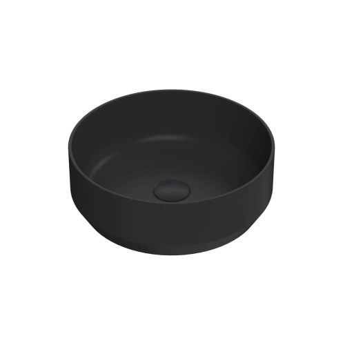 Hudson Reed Round Vessel - Matt Black 120x350x350mm (18686)