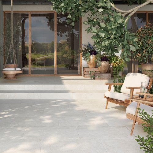 Juliette Tumbled Natural Matt 20mm Outdoor 60.5 x 90.5cm Porcelain Tile - 0.55sqm perbox (22018)