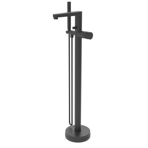 Koko Freestanding Bath Shower Mixer - Black (22035)