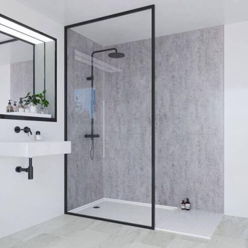 Multipanel Linda Barker Collection Concrete Elements 1200mm Tongue & Groove Panel (3380)