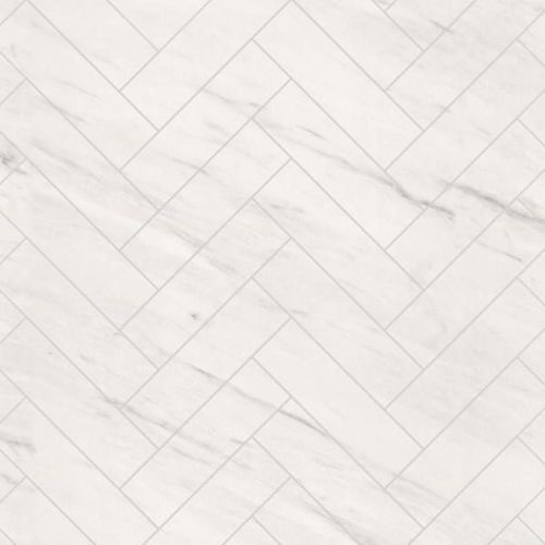 Multipanel Herringbone Tile Collection Levanto Marble 598mm Tongue & Groove Panel (20967)