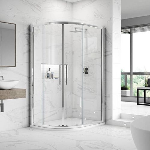 Hudson Reed Apex 1200 x 800mm Offset Quadrant Shower Enclosure with Square Handle M1280Q-E8 (10282)