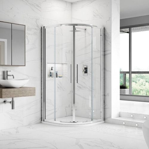 Hudson Reed Apex 1000mm Quadrant Shower Enclosure with Square Handle M1000Q-E8 (10285)