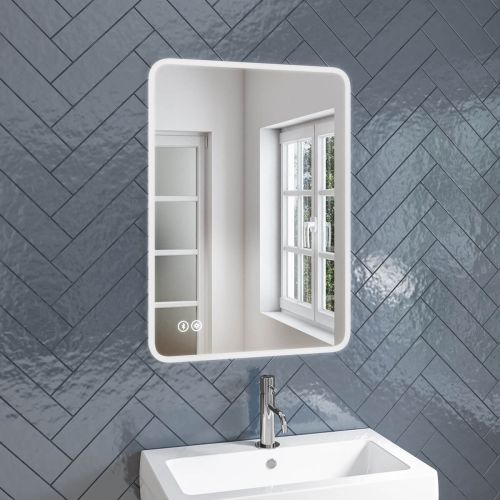 Stream 800mm x 600mm Bluetooth LED Mirror