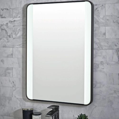 ER Noir 500 x 700mm Mono Soft Square LED Mirror with Colour Change Lights (5676)