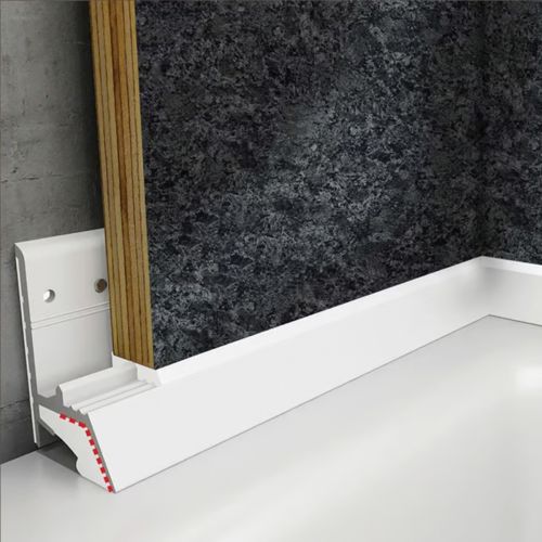 Multipanel Bath & Shower Tray Seal Kit - White - 2 x 1850mm Long & Accessories (21128)