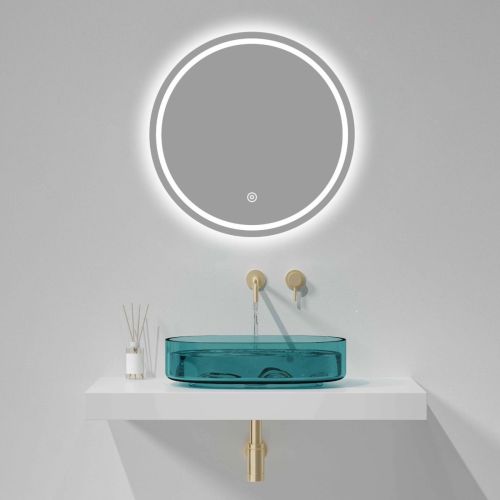 Halo 600mm Round LED Mirror with Demister