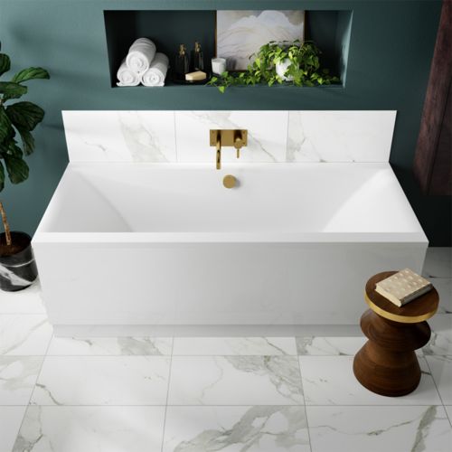 Asselby 1800 x 800mm Double Ended Bath