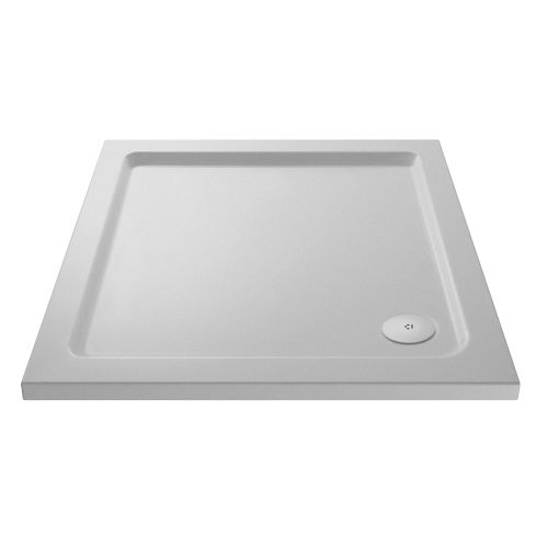 Nuie 760 x 760mm Slip Resistant Square Shower Tray (22048)