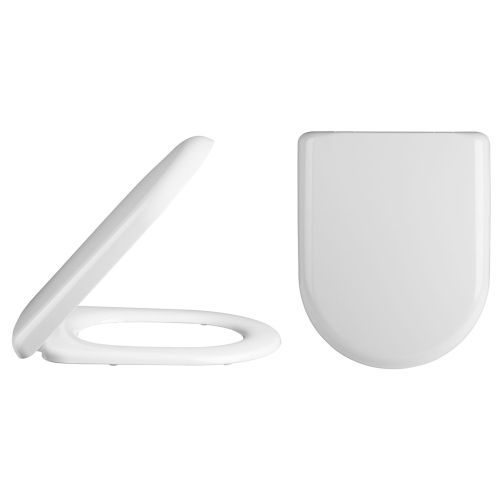 Nuie D Shaped Soft Close Toilet Seat (22022)