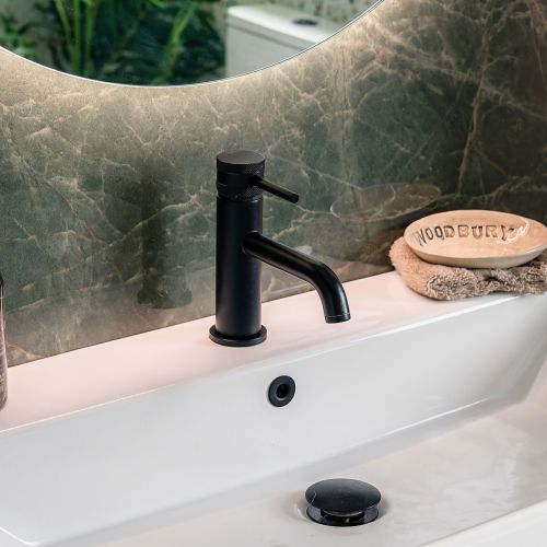 Eliseo Ricci Exclusiv Mono Basin Mixer - Black (12987)