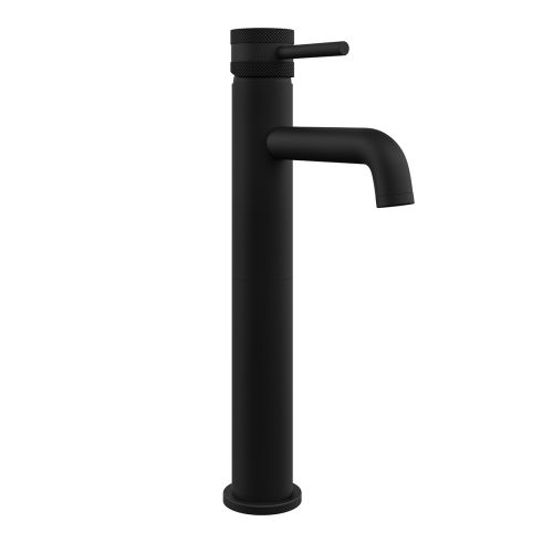 Eliseo Ricci Exclusiv Tall Mono Basin Mixer - Black (12990)