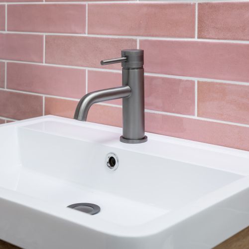 Eliseo Ricci Exclusiv Mono Basin Mixer - Gunmetal (19497)
