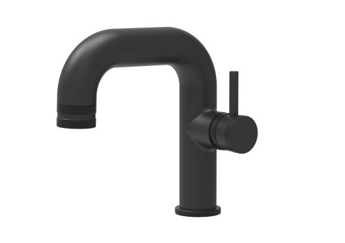 Eliseo Ricci Exclusiv Side Lever Basin Mono - Black (19493)