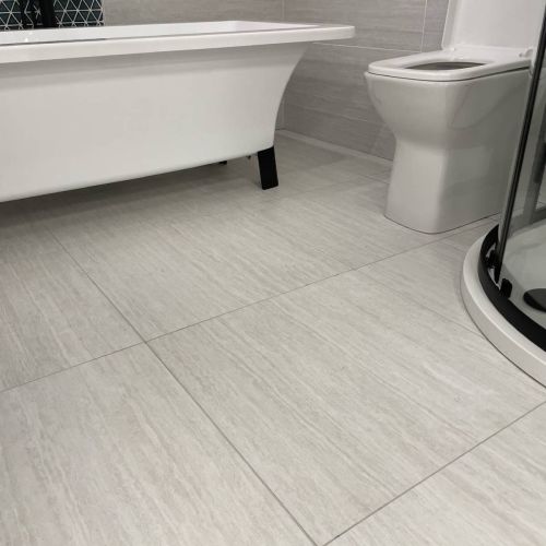 Orsay Pearl Matt Rectified 59.5 x 59.5cm White Body Tile - 1.42sqm perbox (12031)