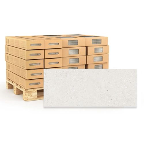 Levin Pearl Matt 30 x 90cm White Body Wall Tile - 85.05sqm Pallet