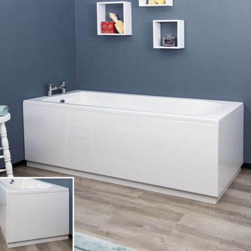 Halite 700mm End Bath Panel White Gloss