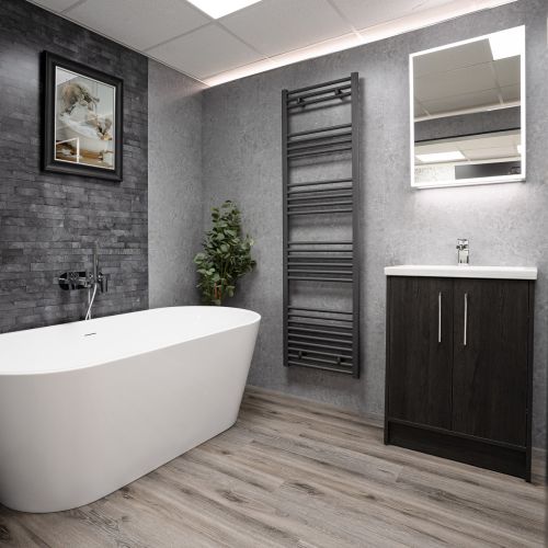 Lusso Panel Polished Concrete 1m Twin Pack (10853)