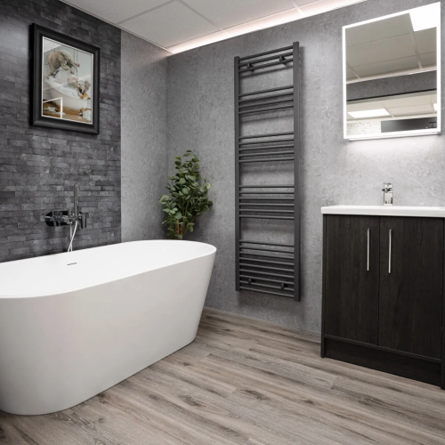 Lusso Panel Polished Concrete 1m Jumbo Twin Pack 2800mm