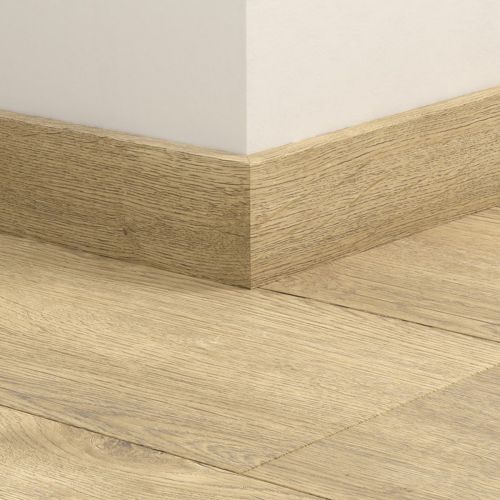 Pergo Vinyl Matching Skirting - Vorma Beige Country Oak - 2400mm x 58mm x 12mm - Sold Per Length  (21066)