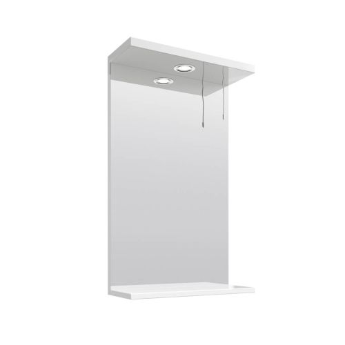 Paris 550mm Mirror with Single Light (20760)