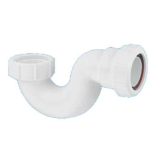 McAlpine 40mm Shallow Bath P Trap