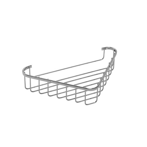 Croydex Stainless Steel Corner Basket (12810)