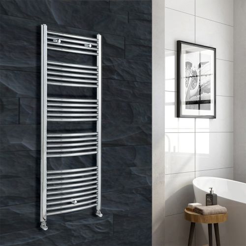 LoCo 1800 x 800mm Straight Heated Towel Rail - Chrome (21273)