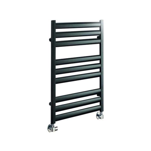 LoCo 1200 x 500mm Straight Heated Towel Rail - Anthracite (16429)