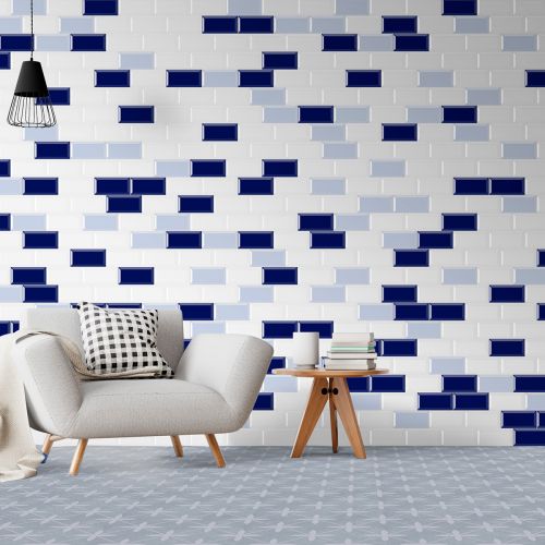 Rev Metro Cobalto 10 x 20cm Tile - 1sqm perbox