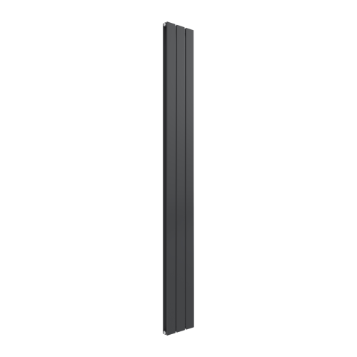 Reina Flat Vertical Double Designer Radiator 1800 x 218mm - Anthracite