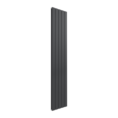 Reina Flat Vertical Double Designer Radiator 1800 x 366mm - Anthracite