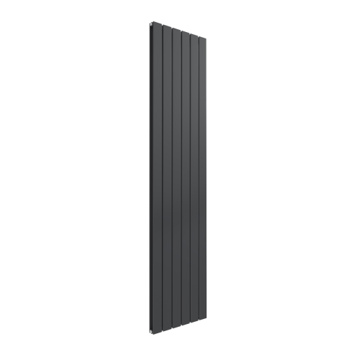 Reina Flat Vertical Double Designer Radiator 1800 x 440mm - Anthracite