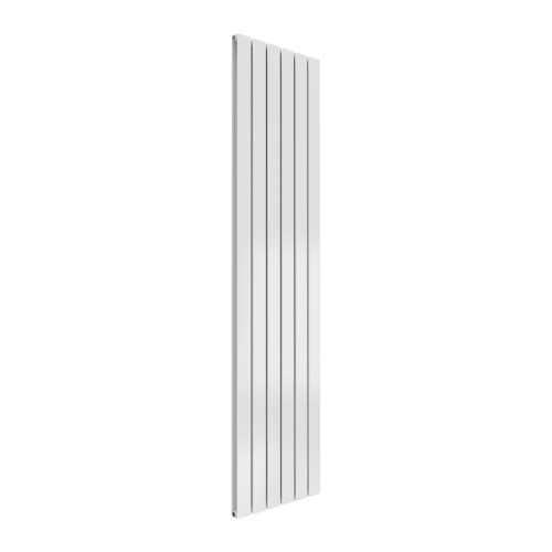 Reina Flat Double 1800mm x 440mm Vertical Designer Radiator - White