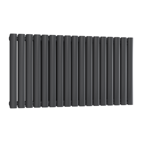 Reina Neva Horizontal Double Designer Radiator 550 x 1003mm - Anthracite