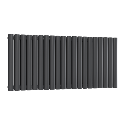 Reina Neva Horizontal Double Designer Radiator 550 x 1180mm - Anthracite