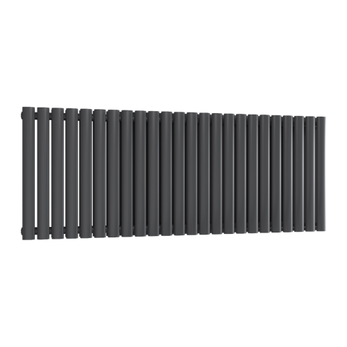 Reina Neva Horizontal Double Designer Radiator 550 x 1416mm - Anthracite