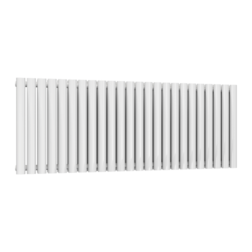 Reina Neva Horizontal Double Designer Radiator 550 x 1416mm - White