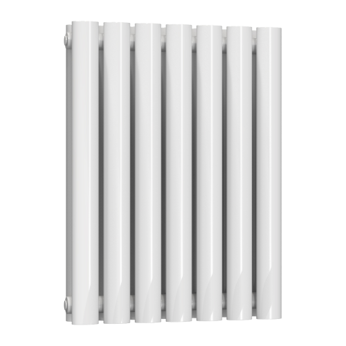 Reina Neva Horizontal Double Designer Radiator 550 x 413mm - White