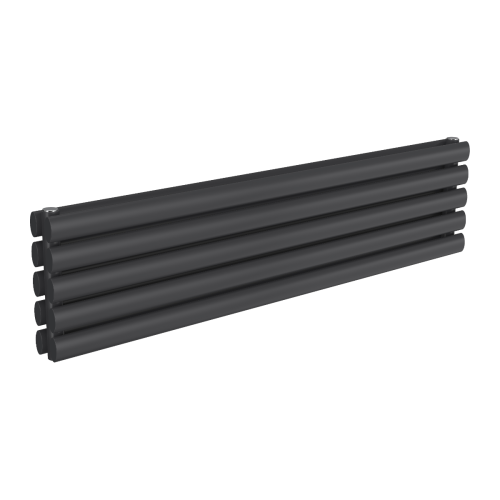 Reina Nevah Double Designer Radiator 295 x 1200mm - Anthracite