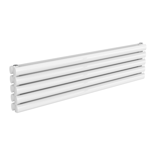 Reina Nevah Double Designer Radiator 295 x 1200mm - White
