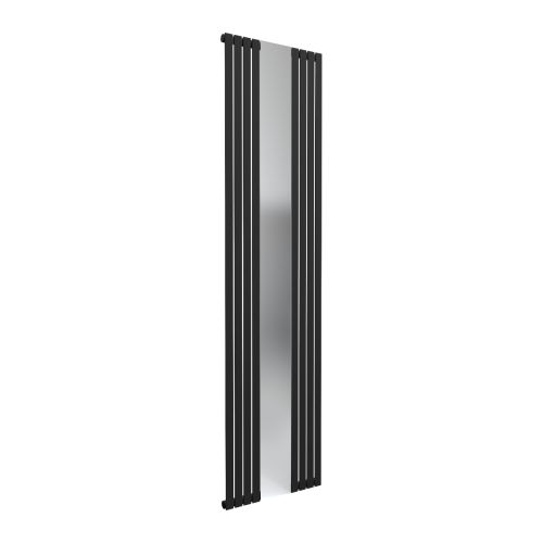 Reflect 1800 x 449mm Designer Radiator - Black