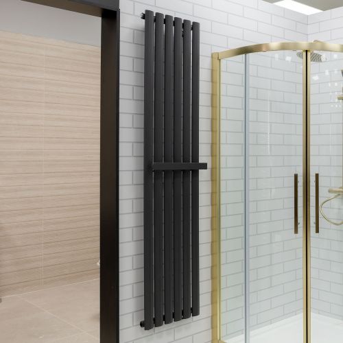 Vertigo 1800 x 354mm Single Panel Radiator - Anthracite