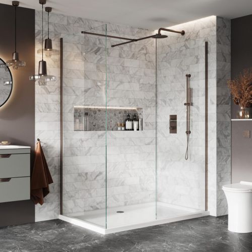 S8 Wetroom Profile Pack - Brushed Bronze