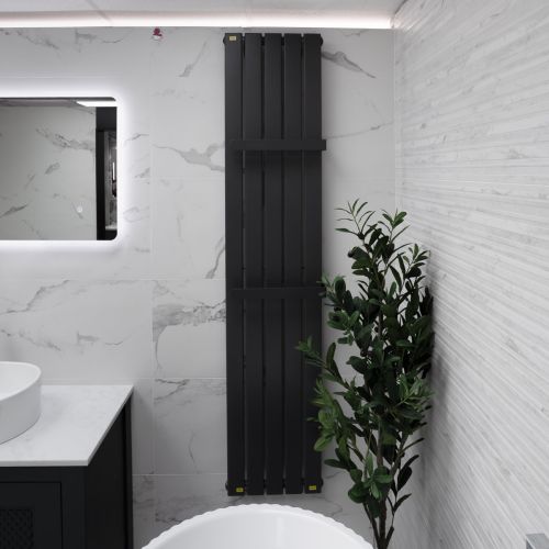 Parallel 1800 x 380mm Double Panel Radiator - Anthracite