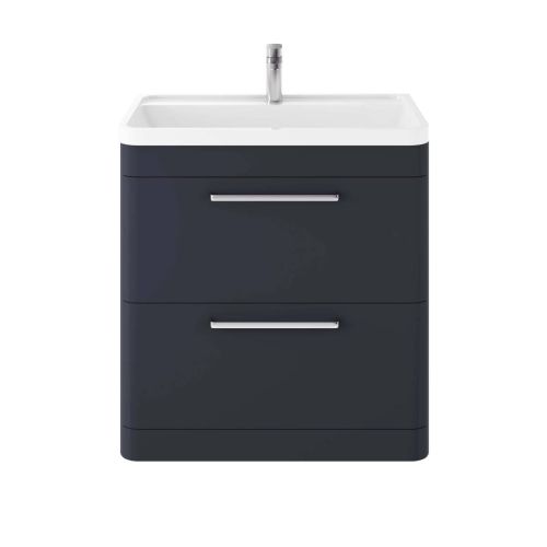 Hudson Reed Solar 800mm Floorstanding Vanity Unit - Indigo Blue SOL303 (8012)