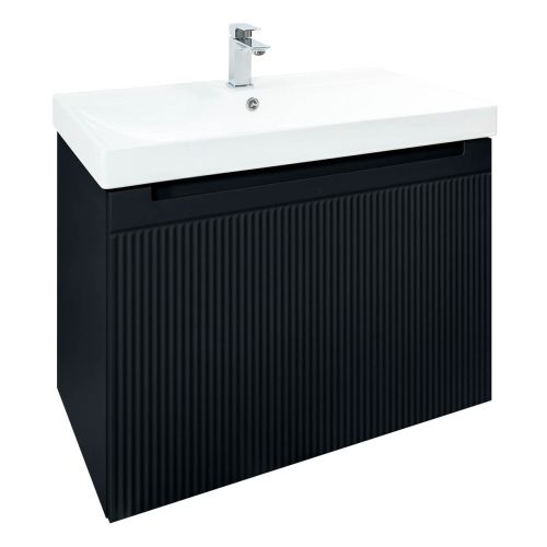 Josef Martin Sophie 800mm Reeded Vanity Unit & Basin - Ember